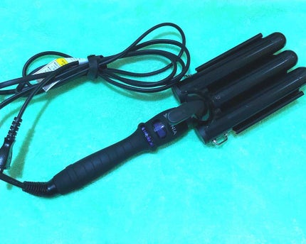 トリプルマジック/SALONIA/カールアイロンを使ったクチコミ(1枚目)