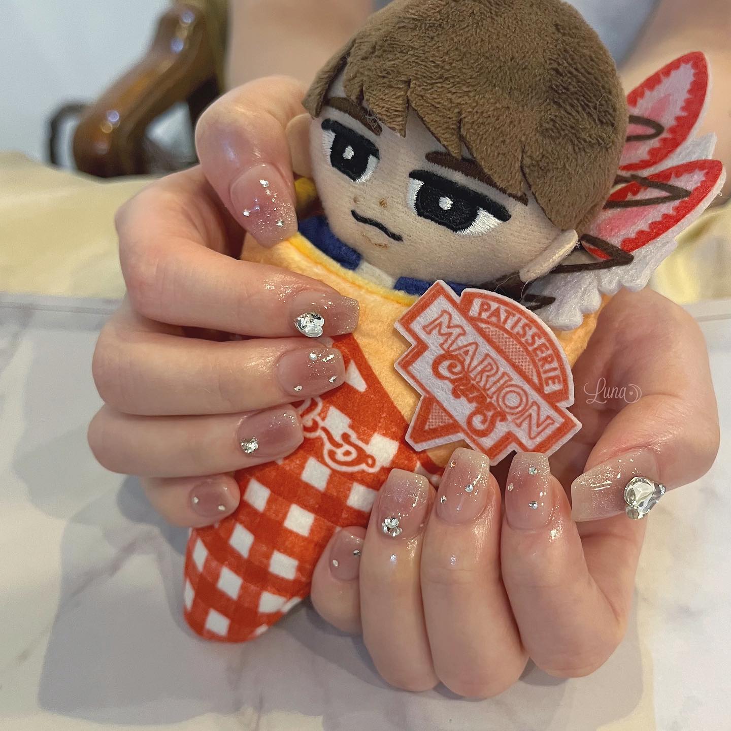 #ジェルネイル,#ワンカラーネイル,#ニュアンスネイル,#うるうるネイル,#ちゅるんネイル,#シンプルネイル,#パーツネイル,#透け感ネイル,#クリアネイル,#ぷっくりネイル,#ちぐはぐネイル,#韓国ネイル,#きらきらネイル,#うるつやネイル,#フレンチガーリーネイル,#マグネットネイル,#ピンクネイル,#チークネイルのネイルデザイン