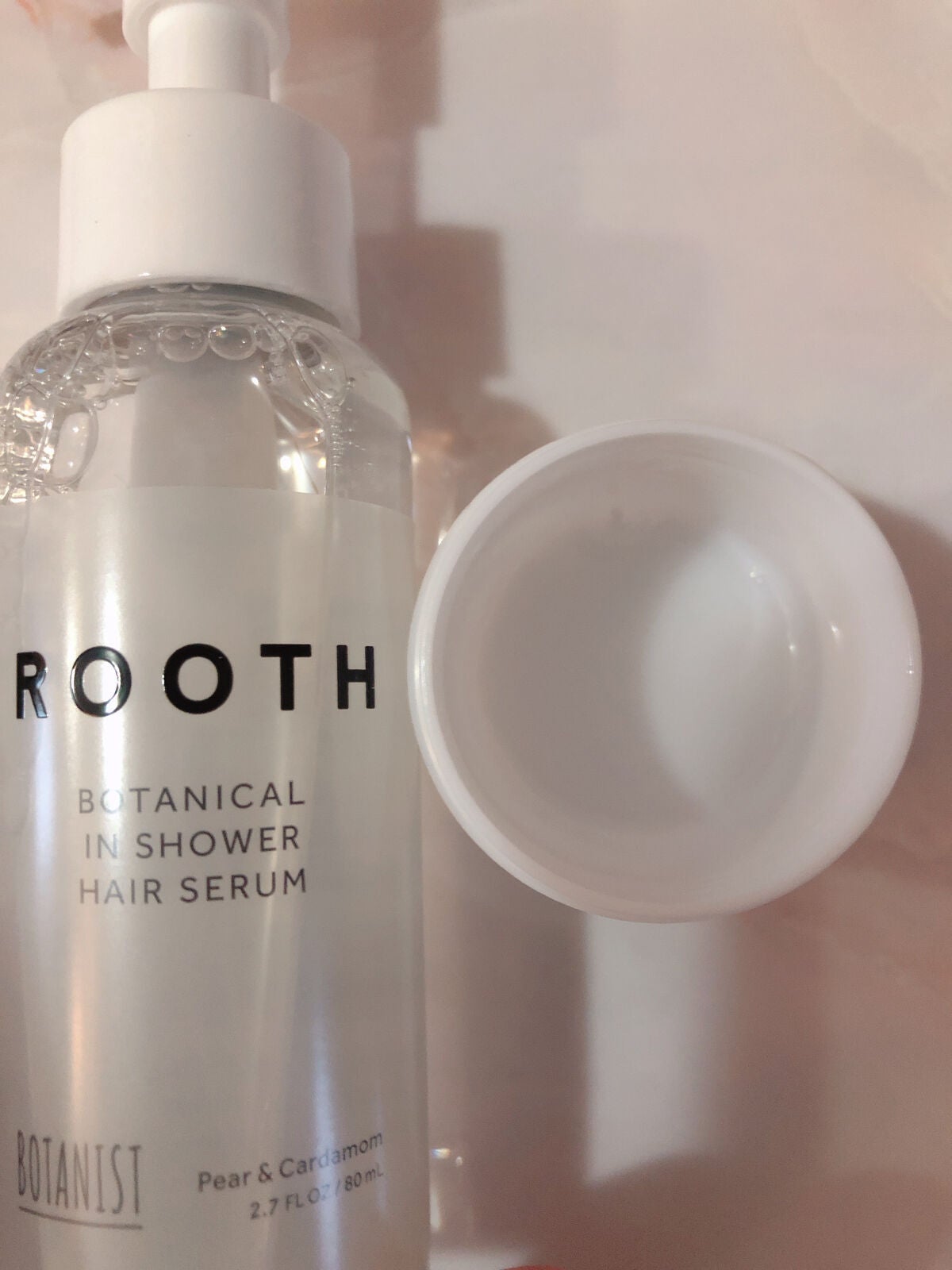 ルース ボタニカルインシャワー ヘアセラム/BOTANIST/洗い流すヘアトリートメントを使ったクチコミ(3枚目)