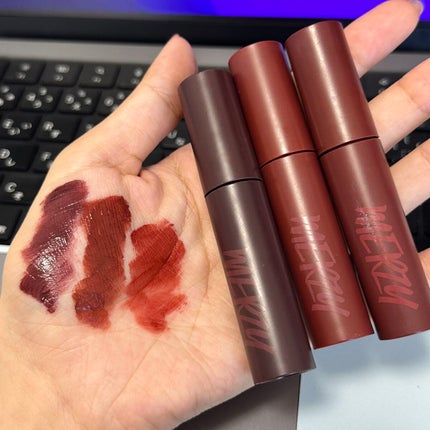 バイト ザ ビート メロウ ティント/MERZY/リップティントを使ったクチコミ(3枚目)