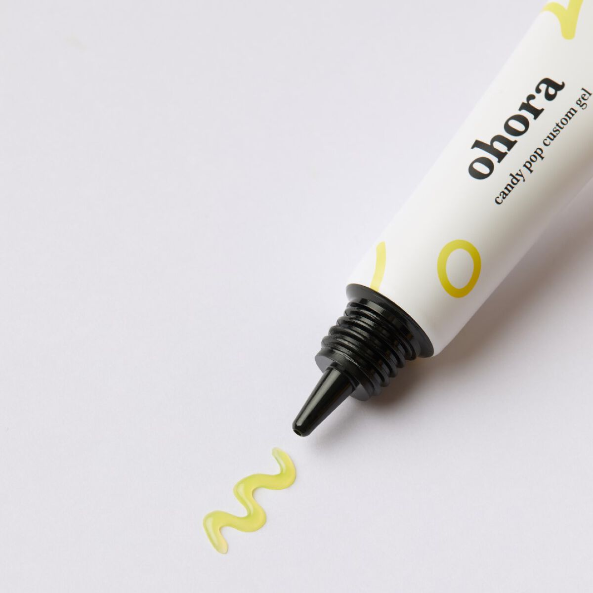 candy pop custom gel yellow