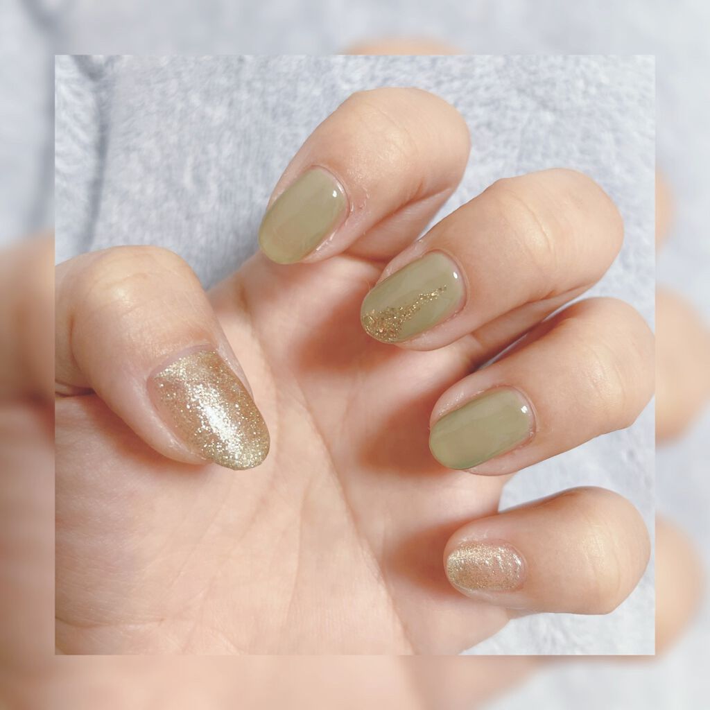 ジェルネイル（ライト対応）/セリア/ジェルネイルを使ったクチコミ（1枚目）