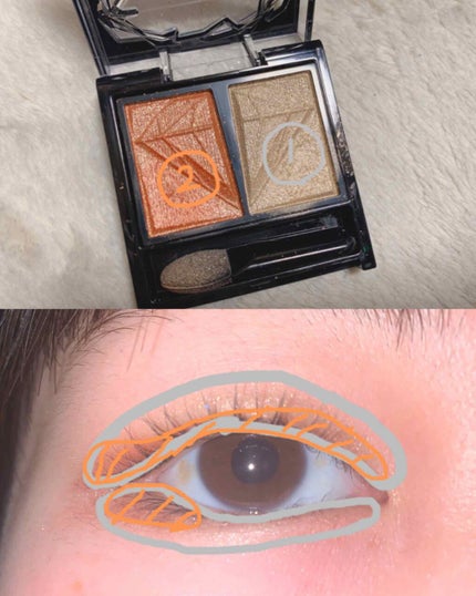 クラッシュダイヤモンドアイズ/KATE/アイシャドウパレットを使ったクチコミ(4枚目)