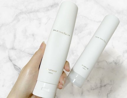 SILK THE RICH シャンプー/トリートメント/SILK THE RICH/市販シャンプーを使ったクチコミ(4枚目)