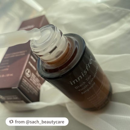 ブラックティー ユース セラム/innisfree/美容液を使ったクチコミ(2枚目)