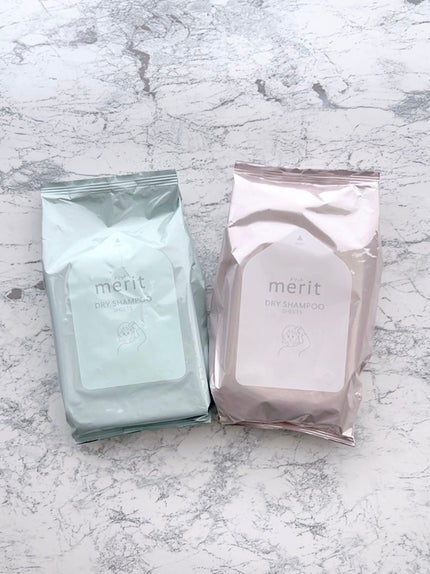 メリット ドライシャンプーシート すっきり爽快タイプ/メリット/ドライシャンプーを使ったクチコミ(4枚目)