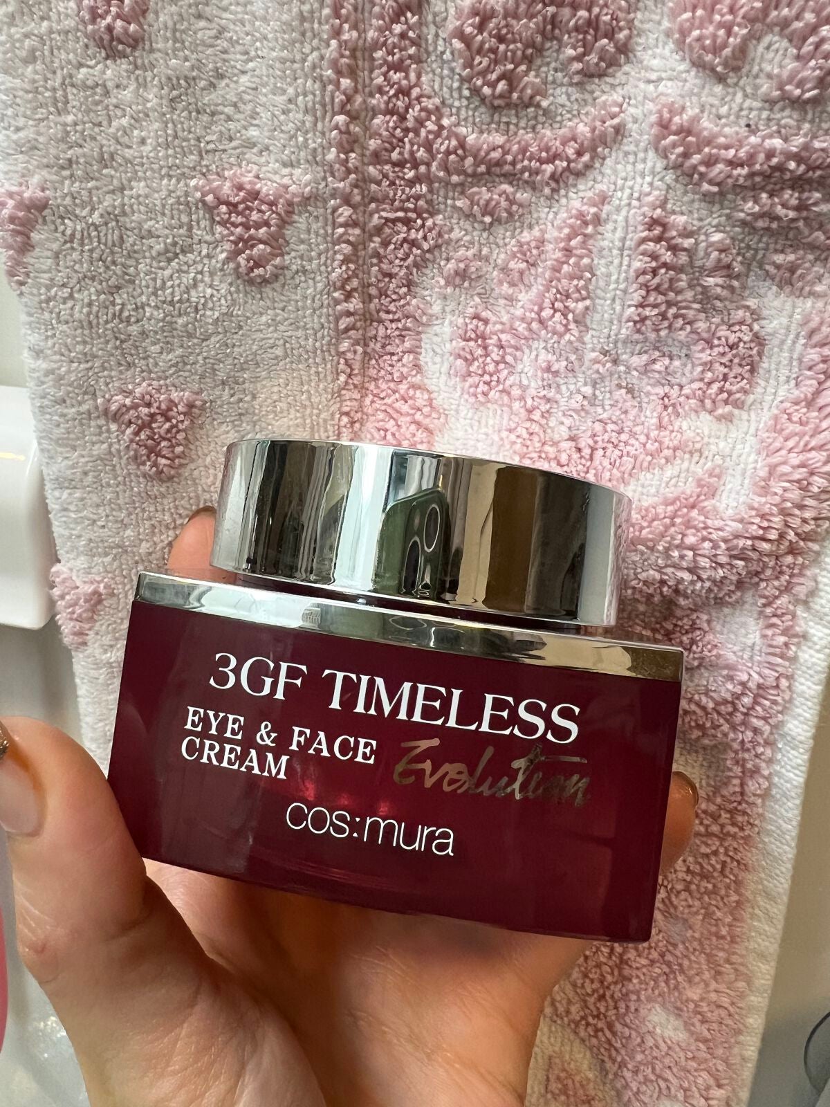 試してみた】3GF TIMELESS EVOLUTION EYE&FACE CREAM / cos:muraの効果