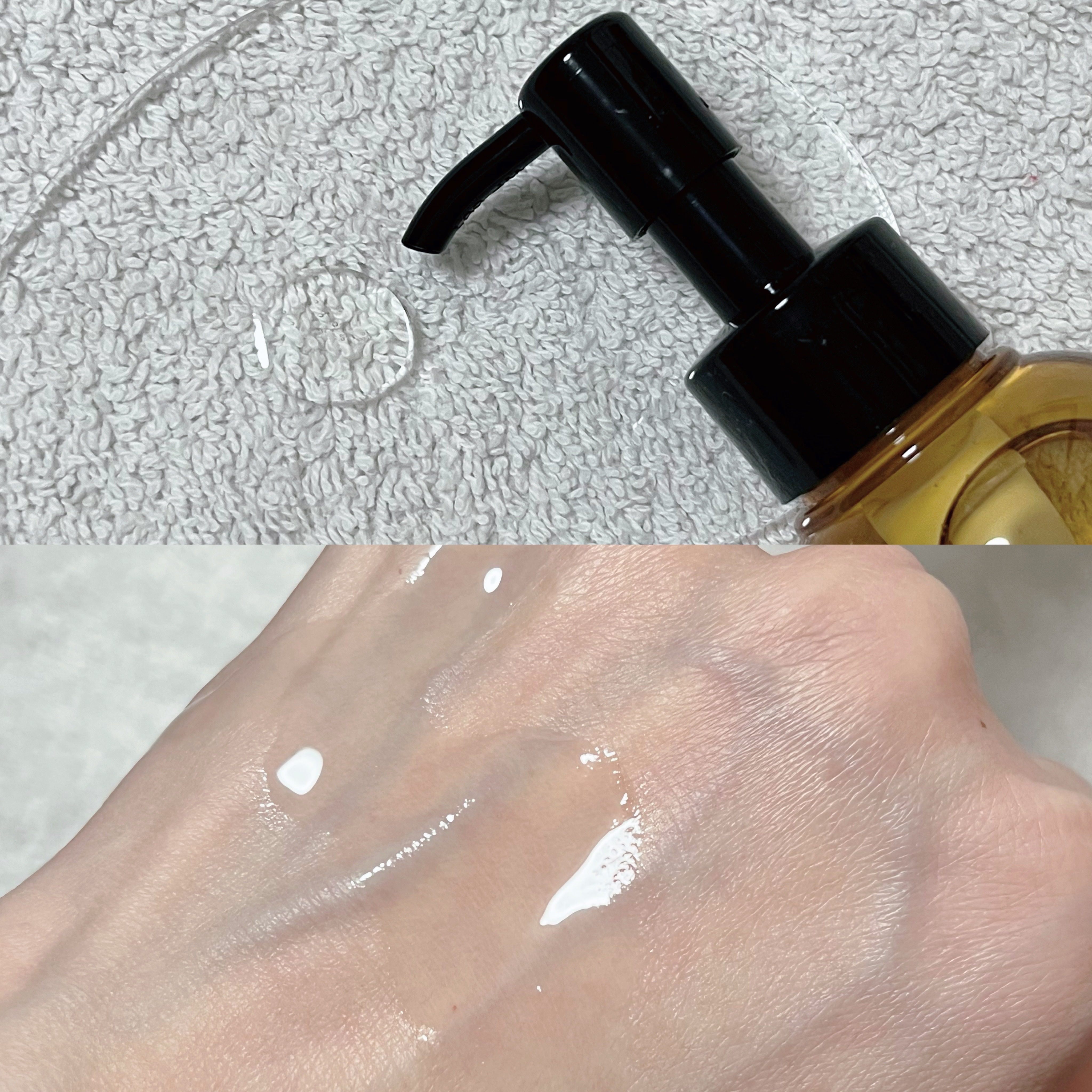 ピュアクレンジングオイル ディープクリーン/manyo/オイルクレンジングを使ったクチコミ（2枚目）