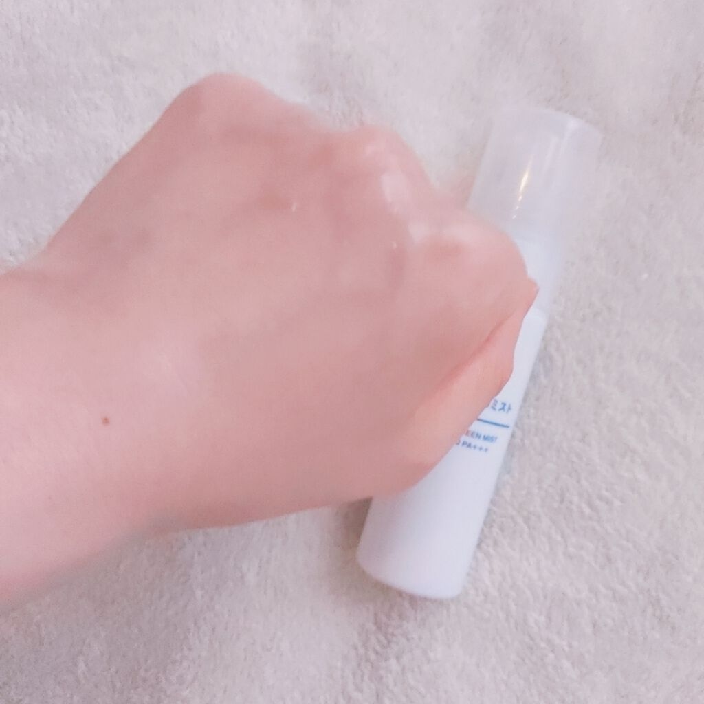 日焼け止めミスト SPF35 PA+++/無印良品/日焼け止めミスト・スプレーを使ったクチコミ(2枚目)