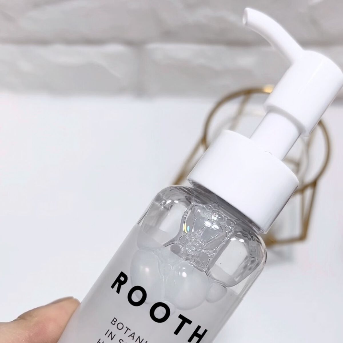 ルース ボタニカルインシャワー ヘアセラム/BOTANIST/洗い流すヘアトリートメントを使ったクチコミ（1枚目）