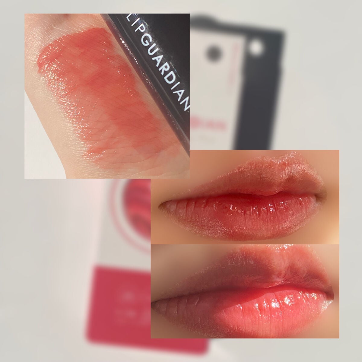 グロウラッピングティント/LIPGUARDIAN/リップティントを使ったクチコミ(3枚目)