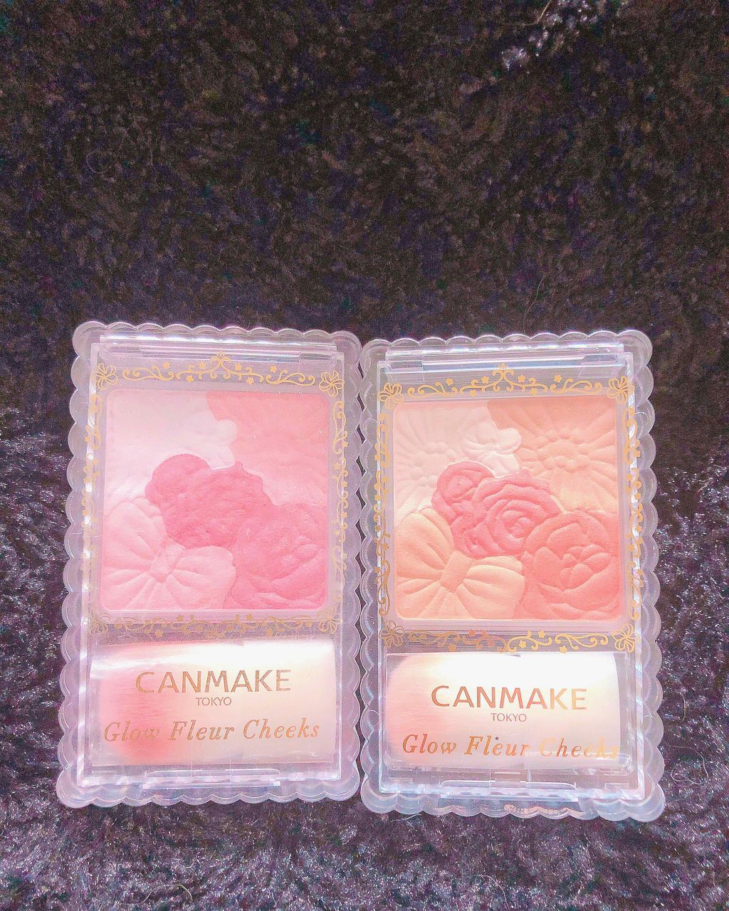 グロウフルールチークス/キャンメイク/パウダーチークを使ったクチコミ(1枚目)
