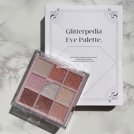 グリッターペディアアイパレット/unleashia/アイシャドウパレットを使ったクチコミ(5枚目)