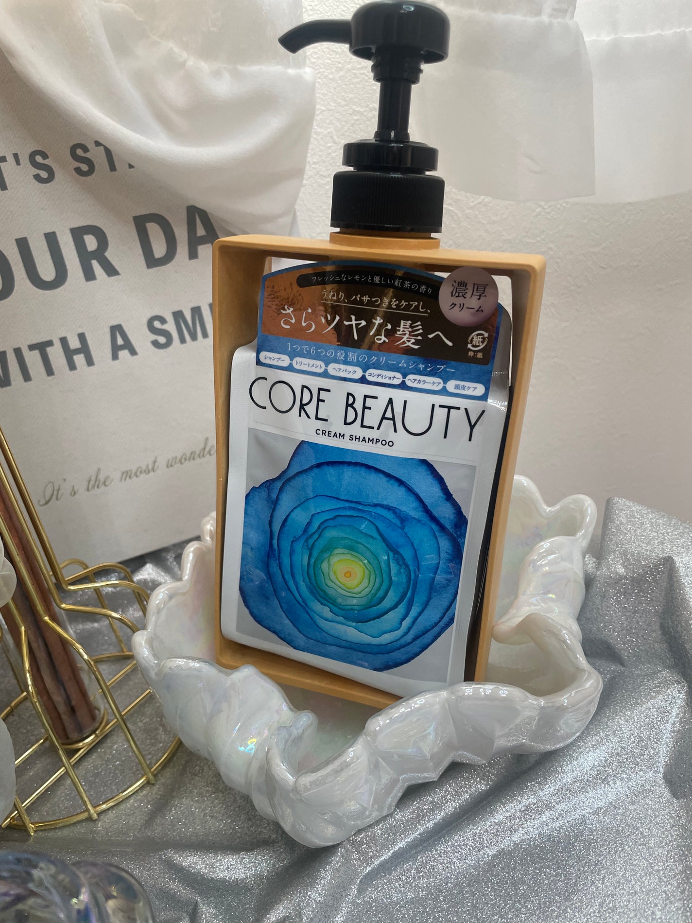 クリームシャンプー/CORE BEAUTY/市販シャンプーを使ったクチコミ(1枚目)