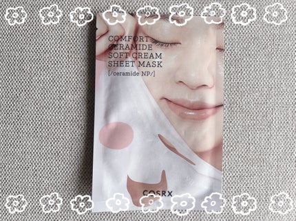 バランシウムコンフォートセラミードソフトクリームシートマスク /COSRX/シートマスク・パックを使ったクチコミ(1枚目)