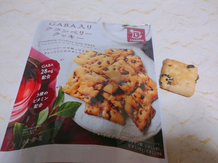 GABA入りクランベリークッキー/ナチュラルローソン/食品を使ったクチコミ(1枚目)