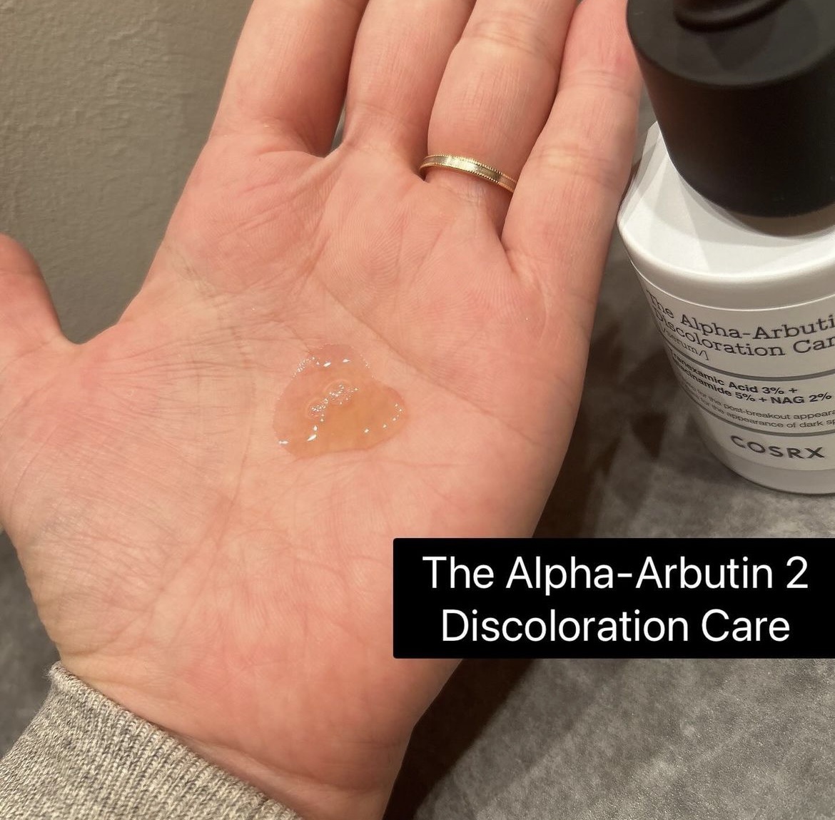 RXザ・アルファアルブチン2 ニキビ跡ケアセラム/COSRX/美容液を使ったクチコミ（2枚目）