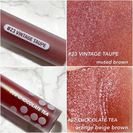 ゼロベルベットティント/rom&nd/リップティントを使ったクチコミ(5枚目)