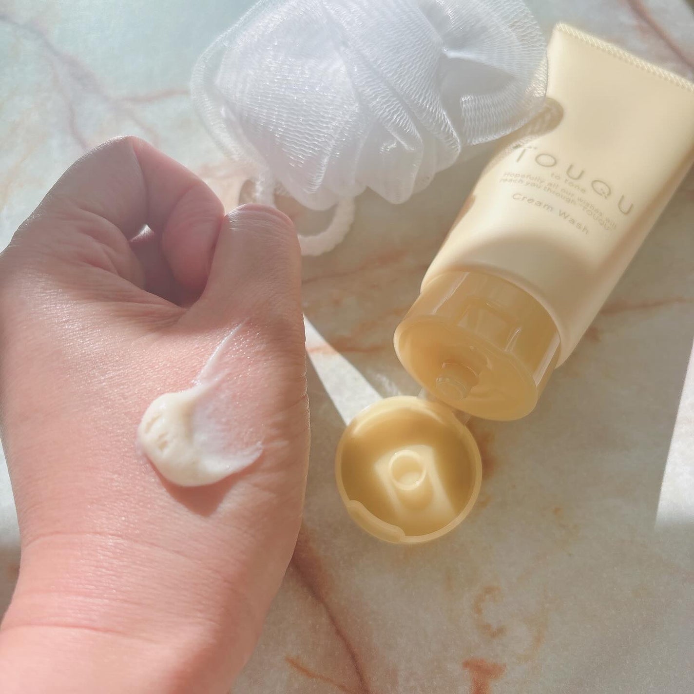 TOUQU to tone シュガーソープ/TOUQU to tone/洗顔石鹸を使ったクチコミ(5枚目)