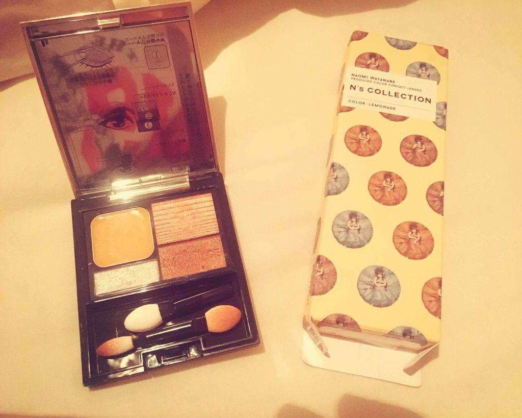 ドラマティックスタイリングアイズD OR311 オランジェット/マキアージュ/アイシャドウパレットを使ったクチコミ（2枚目）