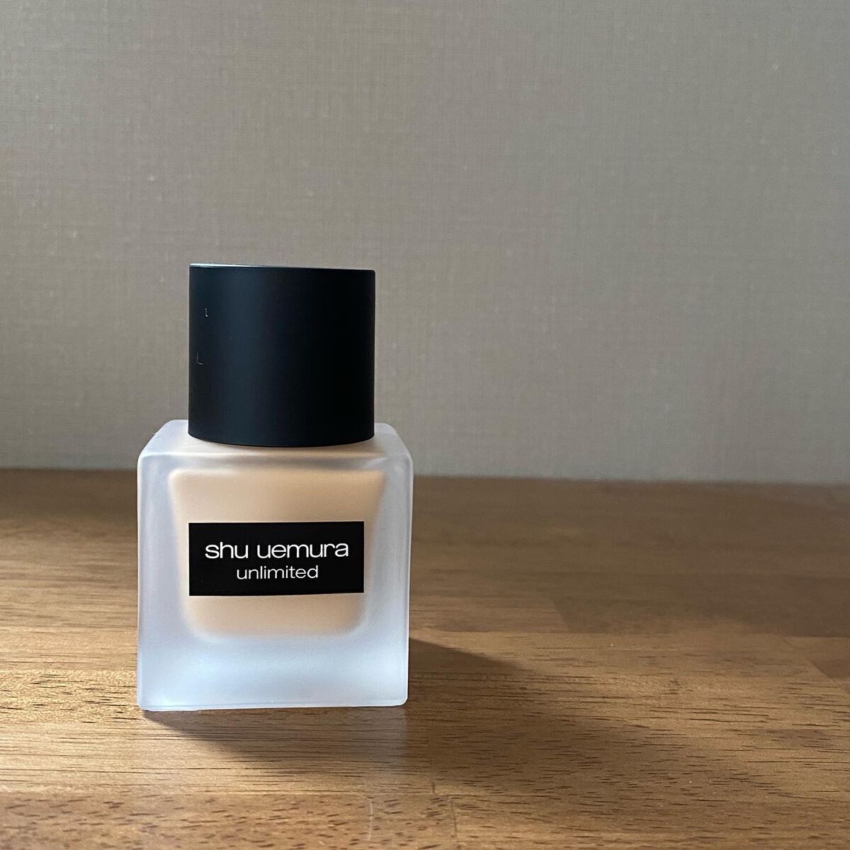 （旧）アンリミテッド ラスティング フルイド/shu uemura/リキッドファンデーションを使ったクチコミ（1枚目）