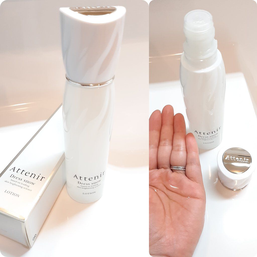 ドレススノー ローション【医薬部外品】 /アテニア/化粧水を使ったクチコミ(1枚目)