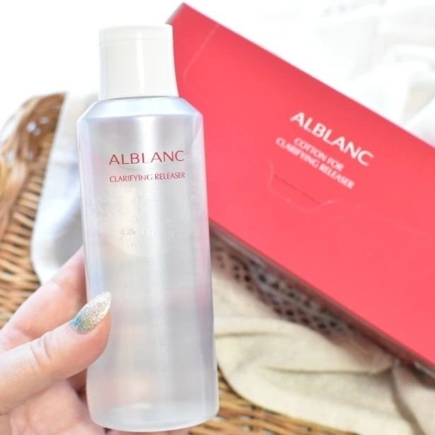クラリファイイング リリーサー 専用コットン/ALBLANC/クレンジングウォーターを使ったクチコミ（1枚目）