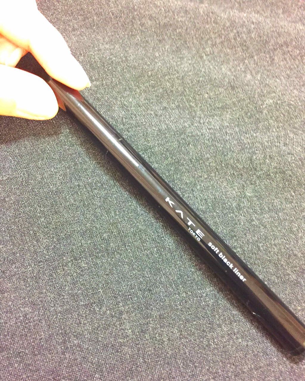 ソフトブラックライナー/KATE/リキッドアイライナーを使ったクチコミ(1枚目)
