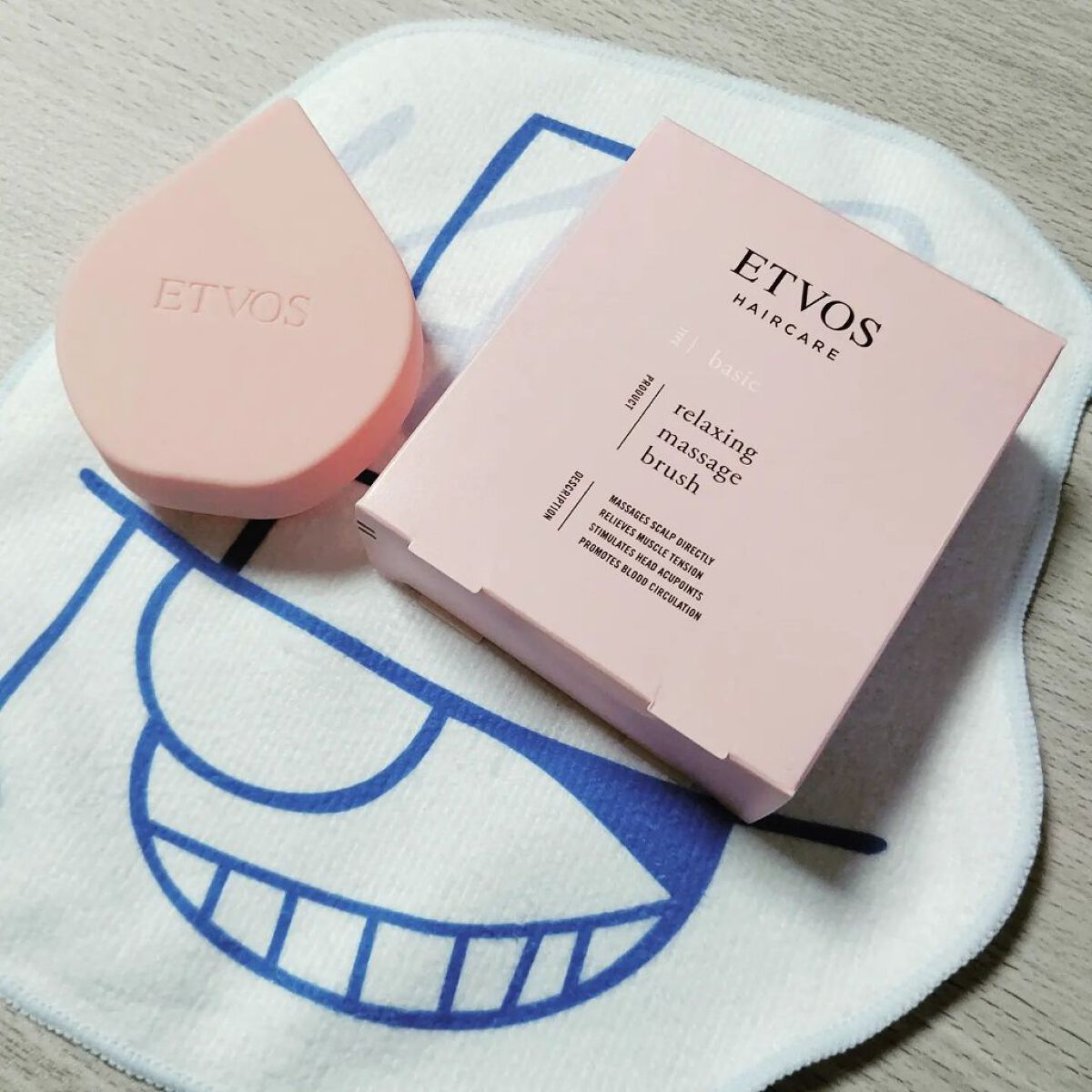 リラクシングマッサージブラシ/エトヴォス/スカルプブラシを使ったクチコミ（1枚目）