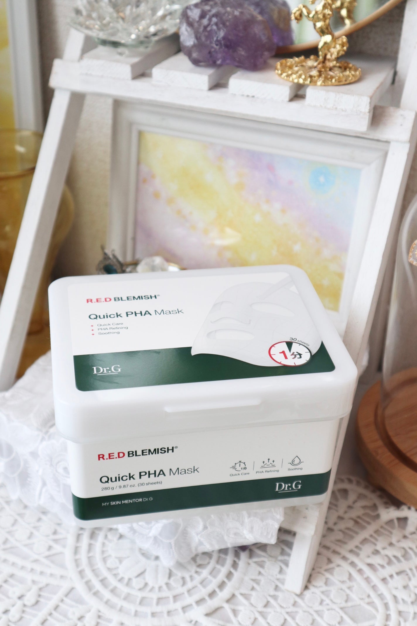 レッドブレミッシュクイックPHAシートマスク/Dr.G/シートマスク・パックを使ったクチコミ(3枚目)