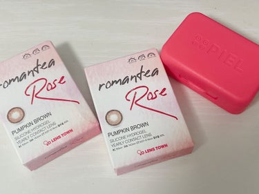 Romantea Rose/THEPIEL/カラーコンタクトレンズを使ったクチコミ（2枚目）