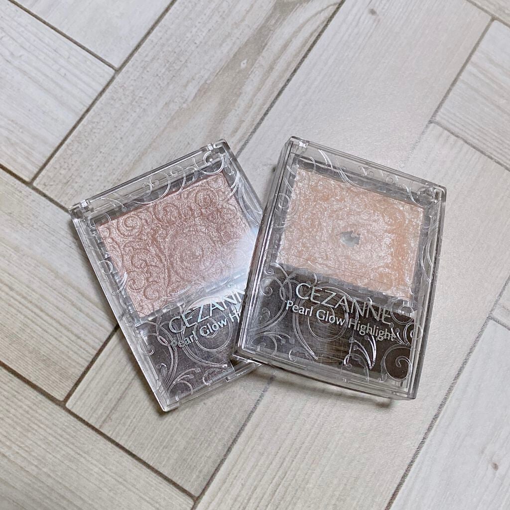パールグロウハイライト/CEZANNE/パウダーハイライトを使ったクチコミ(1枚目)