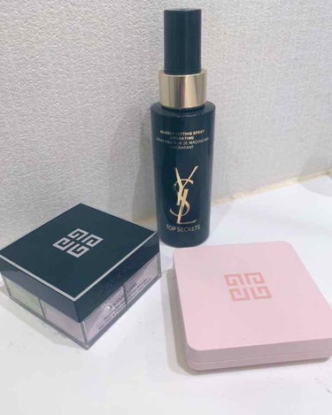 トップ シークレット セッティング グロウ スプレー/YVES SAINT LAURENT BEAUTE/ミスト状化粧水を使ったクチコミ（1枚目）