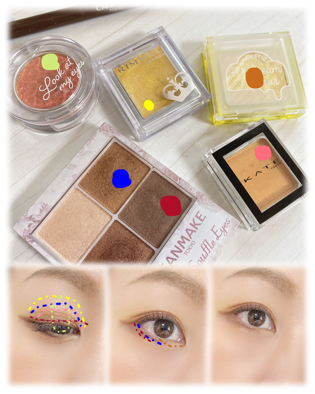 ルックアット マイアイジュエル/ETUDE/単色アイシャドウを使ったクチコミ（2枚目）