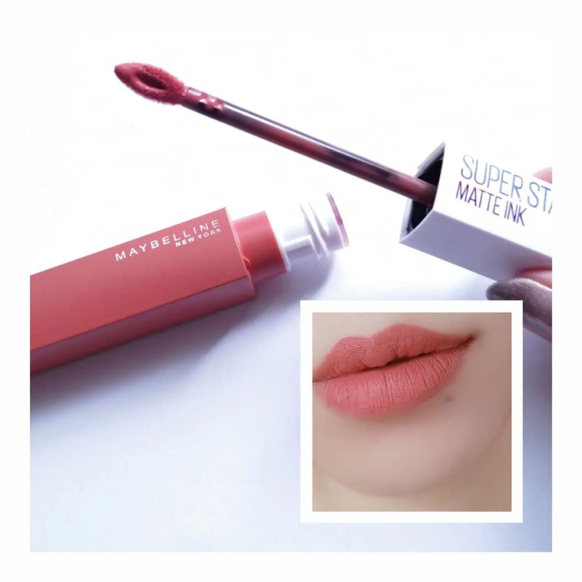 SPステイ マットインク/MAYBELLINE NEW YORK/口紅を使ったクチコミ(4枚目)