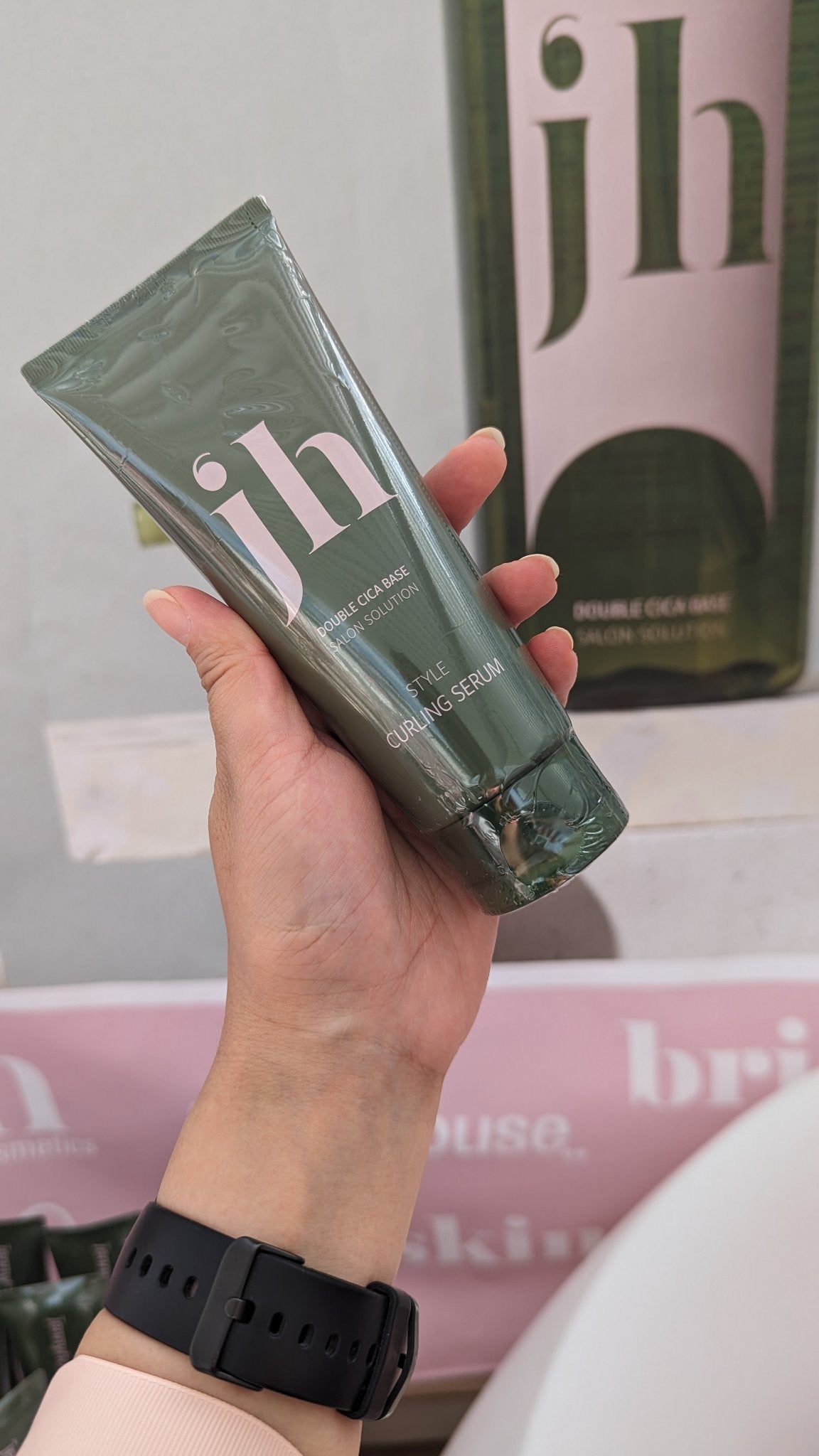 スタイルカーリングセラム/jenny house/アウトバストリートメントを使ったクチコミ(1枚目)