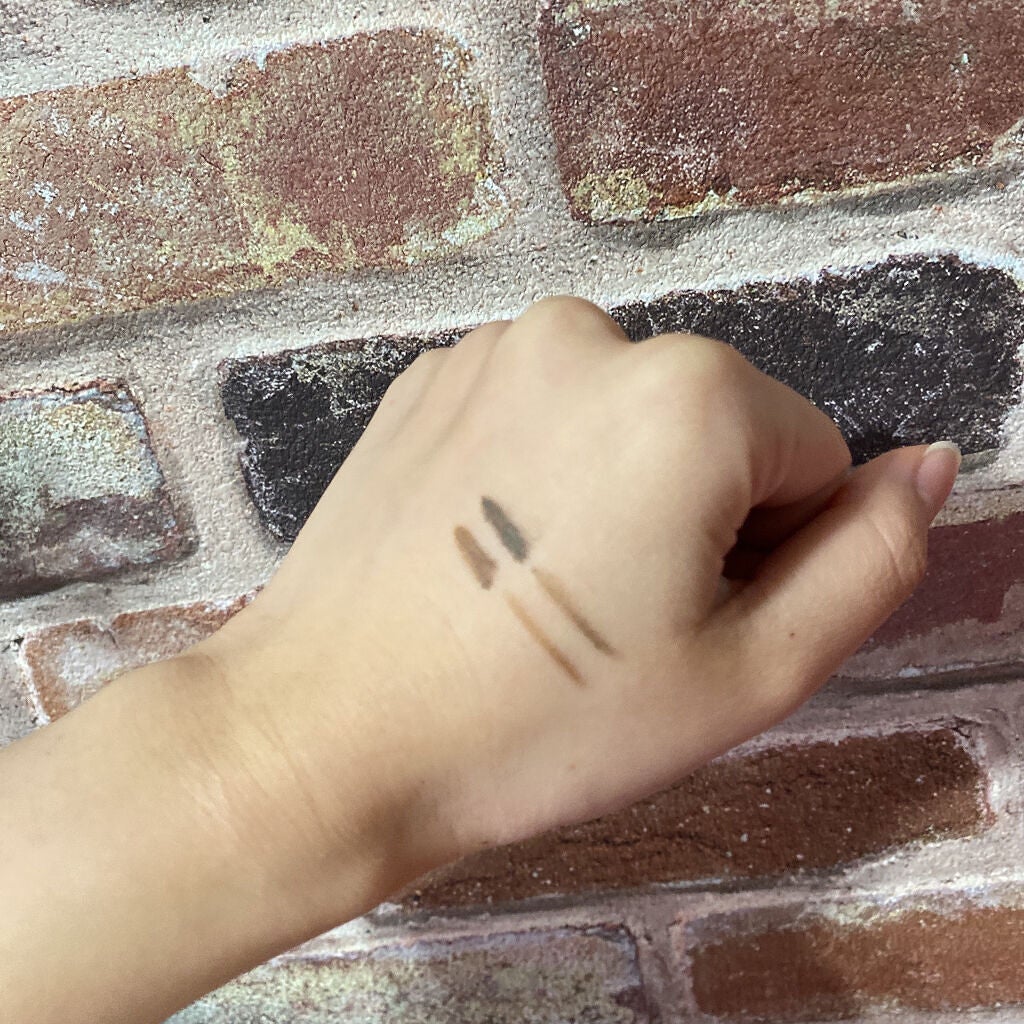 ブロウインク カラーティントデュオ/MAYBELLINE NEW YORK/眉ティントを使ったクチコミ(2枚目)