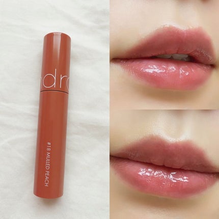 ジューシーラスティングティント/rom&nd/リップティントを使ったクチコミ(2枚目)