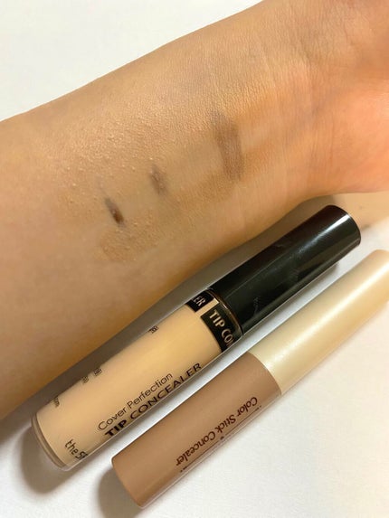 カバーパーフェクション チップコンシーラー/the SAEM/リキッドコンシーラーを使ったクチコミ(6枚目)