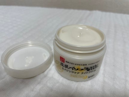 リンクルナイトクリーム/なめらか本舗/フェイスクリームを使ったクチコミ(2枚目)