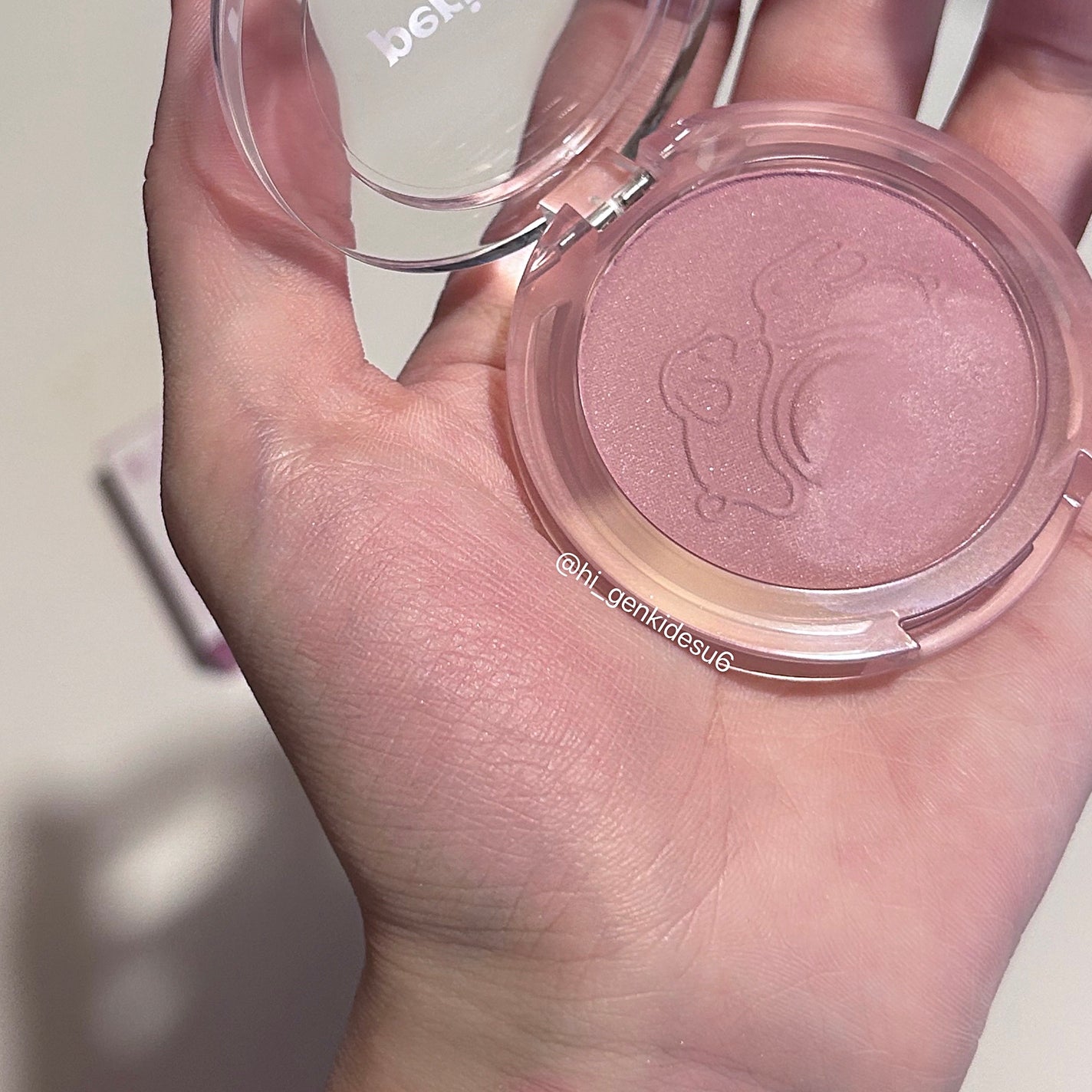 ピュア ブラッシュド サンシャイン チーク/PERIPERA/パウダーチークを使ったクチコミ(2枚目)