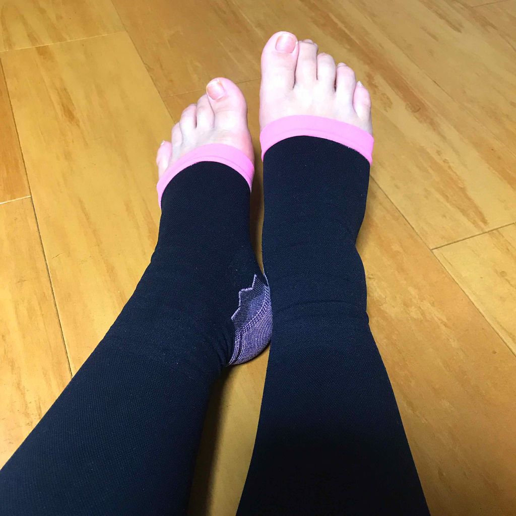 ボディシェイプ 寝ながらスパッツ 骨盤サポート付き/メディキュット/着圧ソックス・レギンスを使ったクチコミ(3枚目)