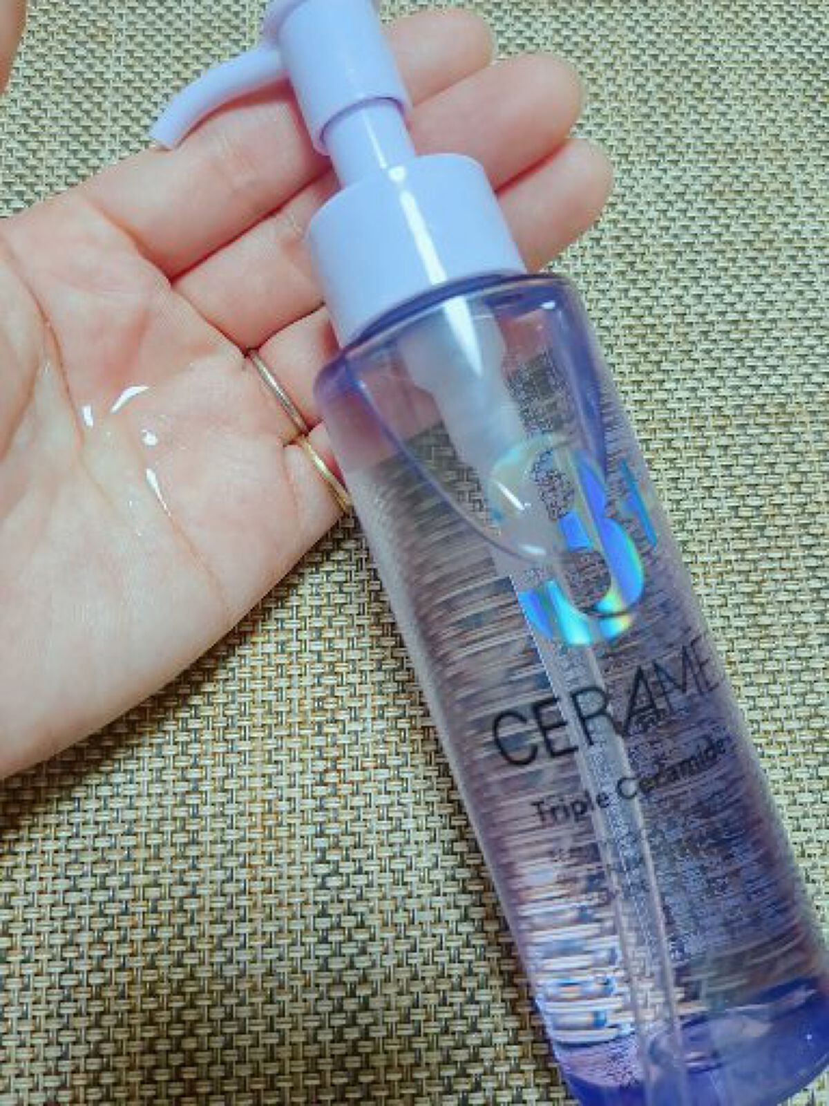 セラメディ ビューティーロック&プロテクトオイルセラム /セラメディ/アウトバストリートメントを使ったクチコミ(2枚目)