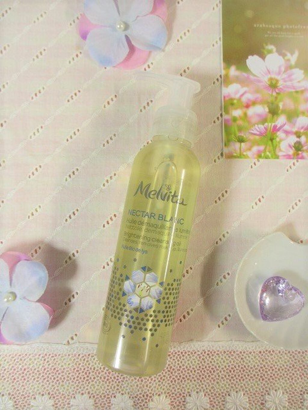 ネクターブラン クレンジングオイル /Melvita/オイルクレンジングを使ったクチコミ(3枚目)