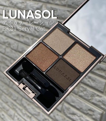 アイカラーレーション/LUNASOL/アイシャドウパレットを使ったクチコミ(1枚目)