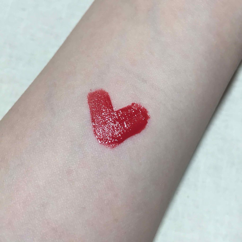 ビビッドコットン インクティント/innisfree/口紅を使ったクチコミ(3枚目)