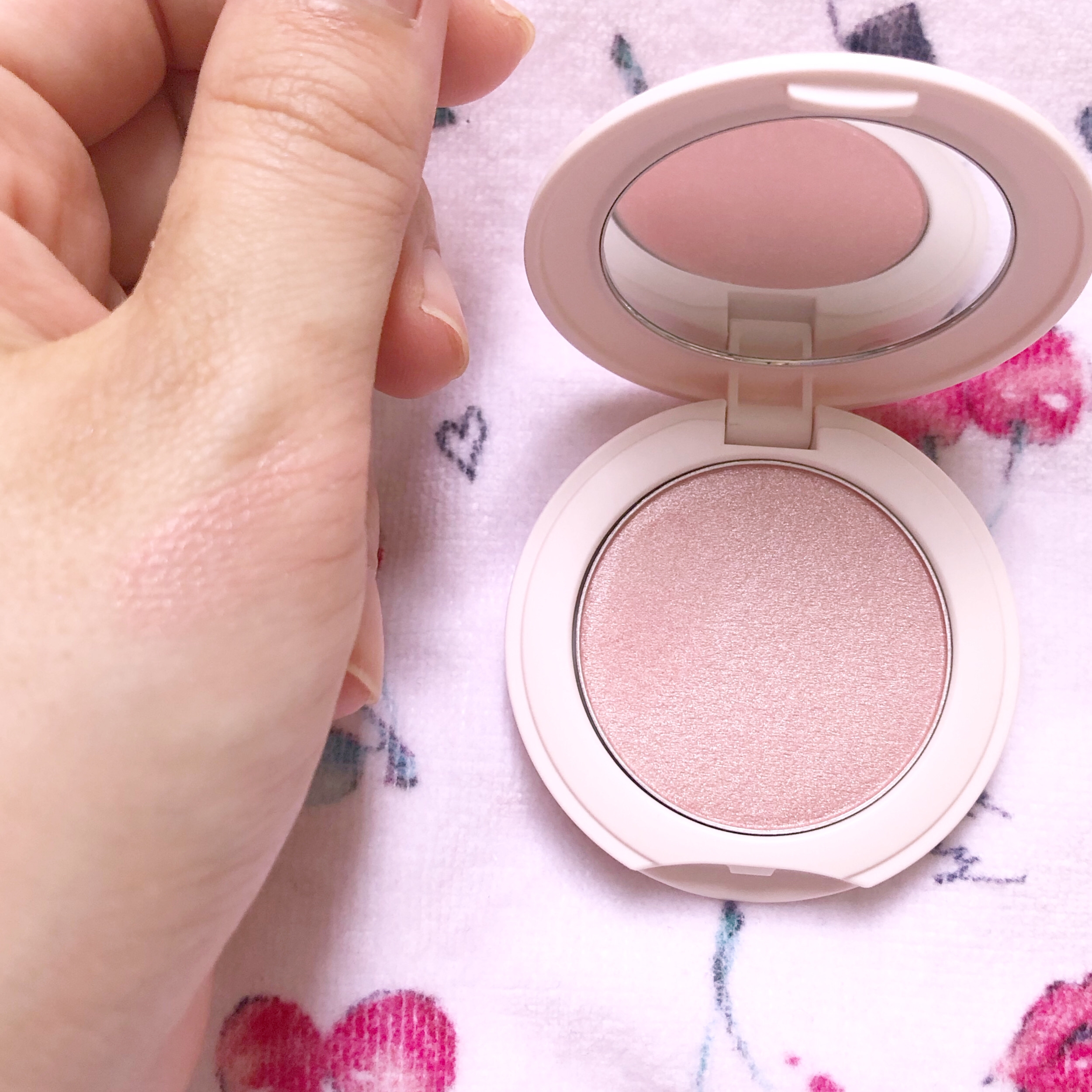 SNIDEL スキン グロウ ブラッシュ EX01 Mistique Pink/SNIDEL BEAUTY/パウダーチークを使ったクチコミ（2枚目）