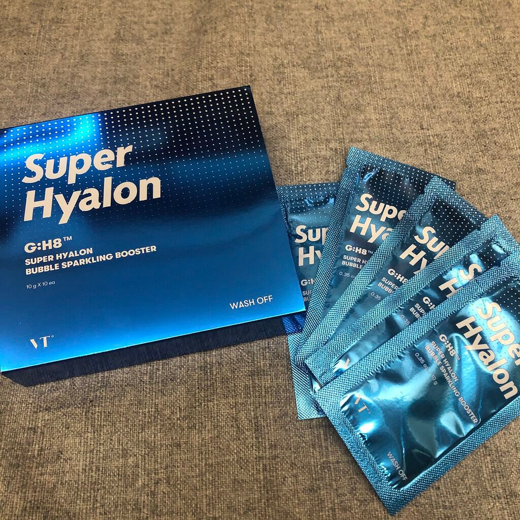 スーパーヒアルロン バブルスパークリングブースター/VT/洗い流すパック・マスクを使ったクチコミ(1枚目)