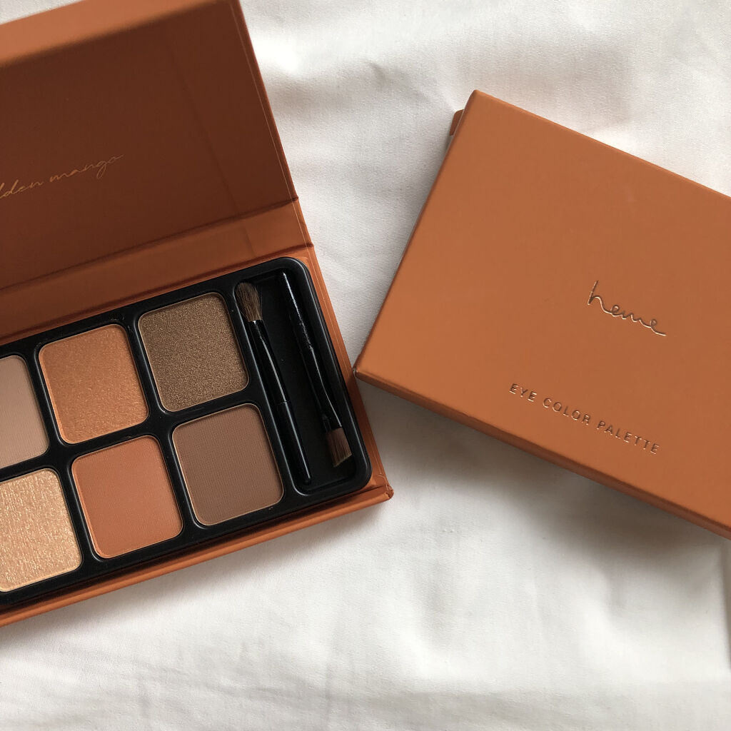 アイカラーパレット/heme/アイシャドウパレットを使ったクチコミ（2枚目）