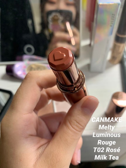 メルティールミナスルージュ(ティントタイプ)/キャンメイク/リップティントを使ったクチコミ(1枚目)